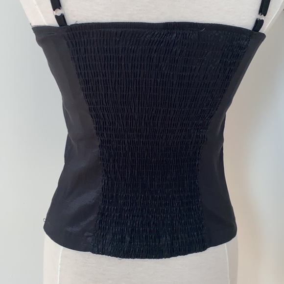 Animal Print Shirt Bustier Style Stretchy - Picture 3 of 4